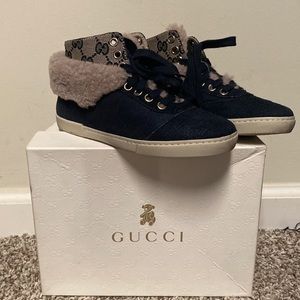 Gucci kids boots Authentic